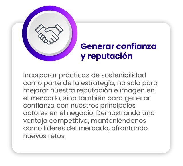 generar confianza y reputación