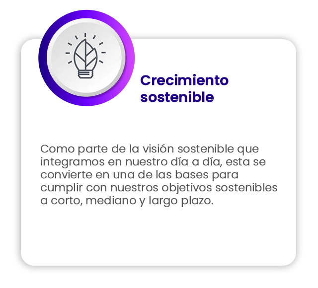 Crecimiento sostenible